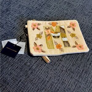 America & Beyond Monogram Pouch